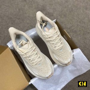 Giay Sneaker Unisex Hoka Clifton 9 Cream Giày Sneaker Unisex Hoka Clifton 9 Cream