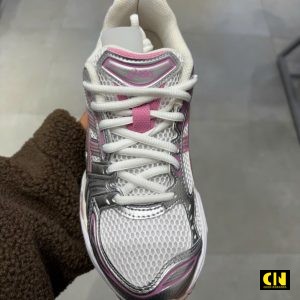 Giay The Thao Asics Phoi Mau Bac Hong Giày Thể Thao Asics Phối Màu Bạc Hồng