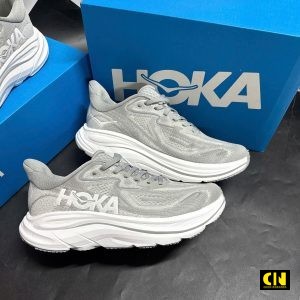 Giay The Thao Duong Pho Hoka Clifton 10 Xam Ghi T Giày Thể Thao Đường Phố HOKA Clifton 10 Xám Ghi T
