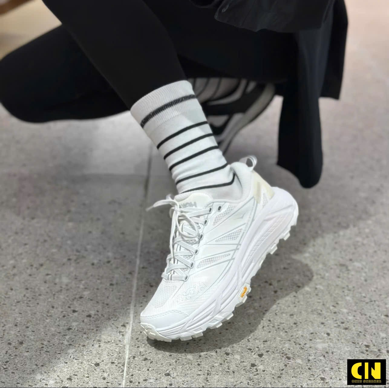 Giày Thể Thao Hoka Mafate Speed 2 Tripple White Giày Thể Thao HOKA Mafate Speed 2 Tripple White