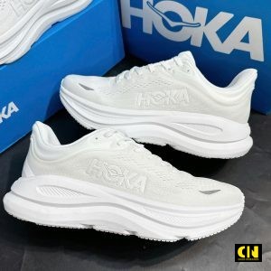 Giay The Thao Hoka Bondi 9 Mau Trang Giày Thể Thao Hoka Bondi 9 Màu Trắng