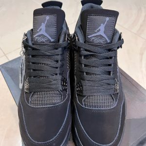 Giay The Thao Jordan 4 Black Cat Giày Thể Thao Jordan 4 Black Cat