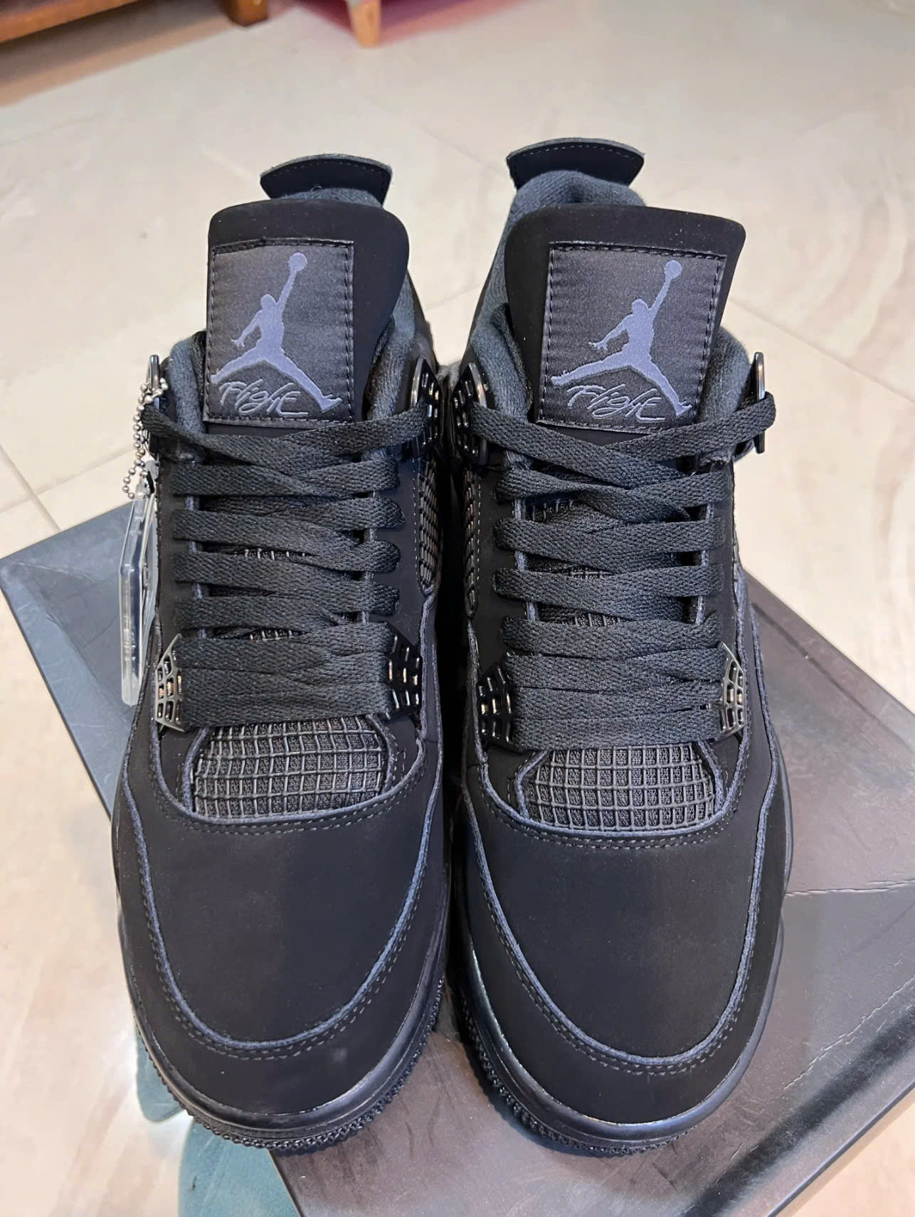 Giày Thể Thao Jordan 4 Black Cat Giày Thể Thao Jordan 4 Black Cat