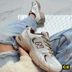 Giay The Thao Nb 530 Niko And Phoi Mau Nau Kem Giày Thể Thao NB 530 Niko And Phối Màu Nâu Kem