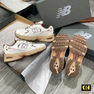 Giay The Thao New Balance 530 White Brown Giày Thể Thao New Balance 530 White Brown