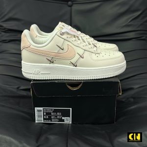 Giay The Thao Nike Af1 Low Rose Gold Hong Kem Giày Thể Thao Nike AF1 Low Rose Gold Hồng Kem