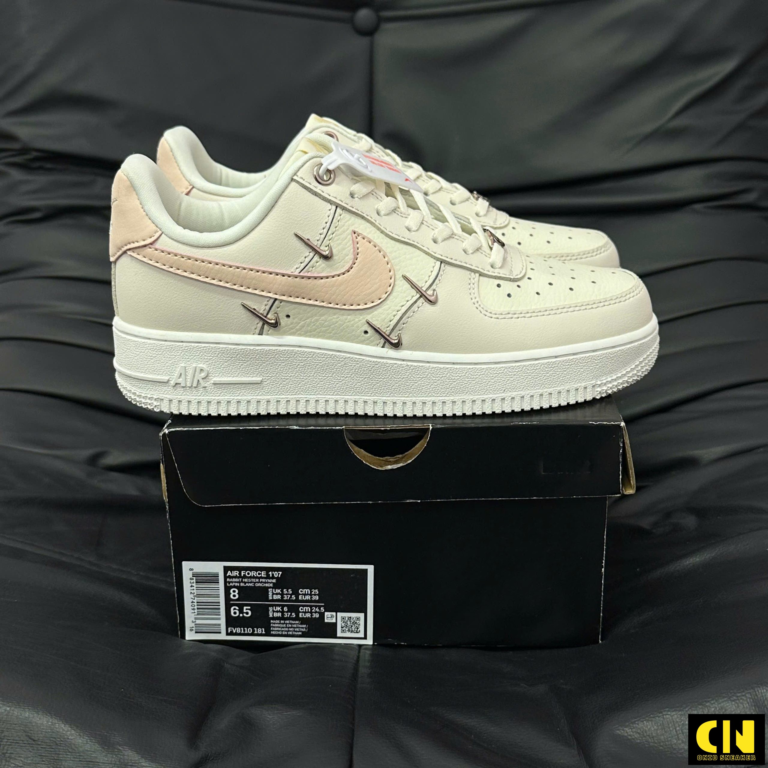 Giày Thể Thao Nike Af1 Low Rose Gold Hồng Kem Giày Thể Thao Nike AF1 Low Rose Gold Hồng Kem