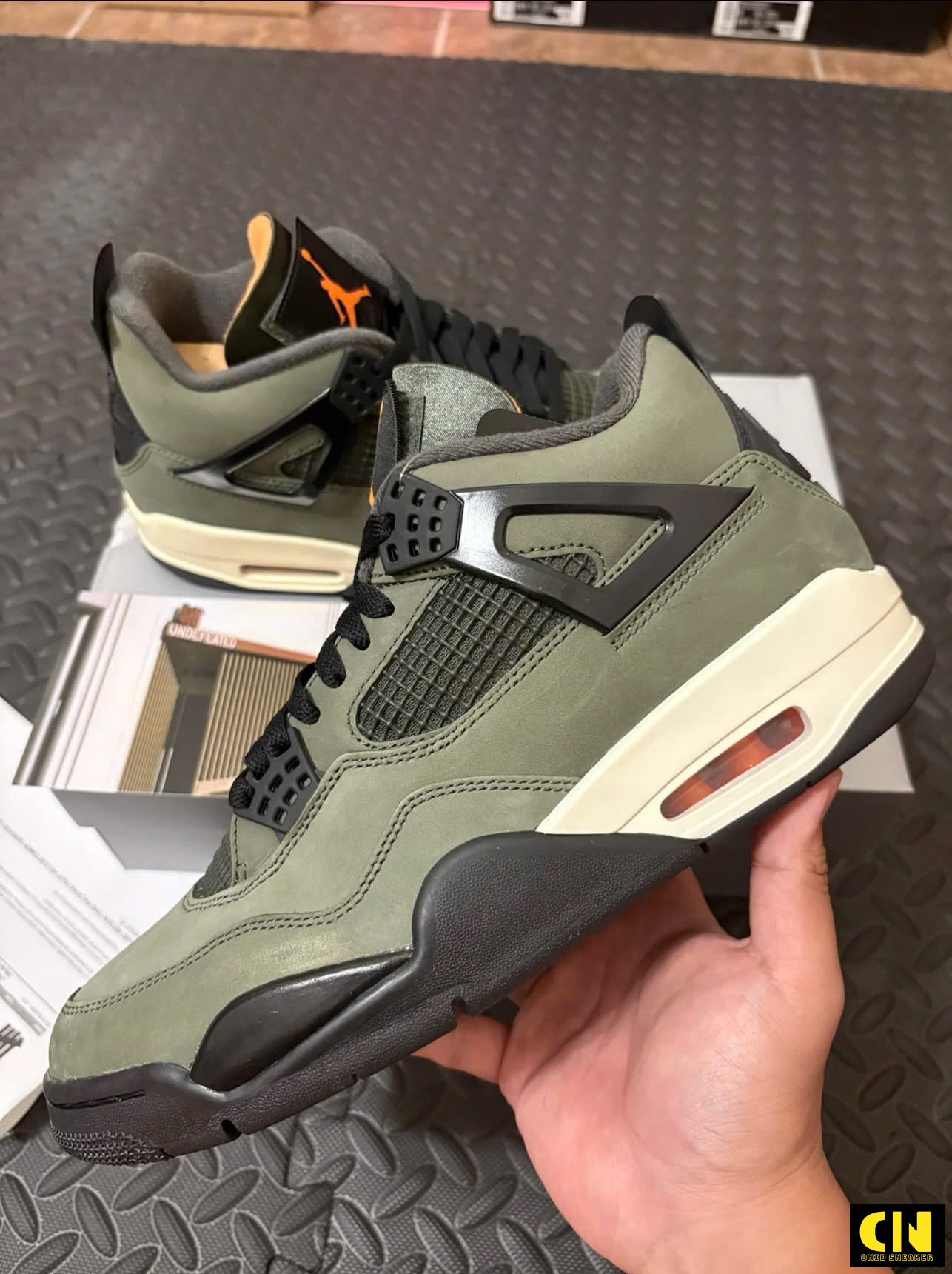 Giày Thể Thao Nike Air Jordan 4 Undefeated Nam Nữ Unisex Giày Thể Thao Nike Air Jordan 4 Undefeated Nam Nữ Unisex