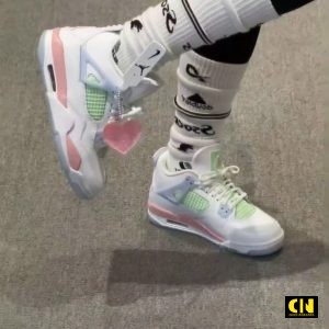 Giay The Thao Nike Jordan 4 Retro Valentines Day Hot Trend Giày Thể Thao Nike Jordan 4 Retro Valentines Day Hot Trend