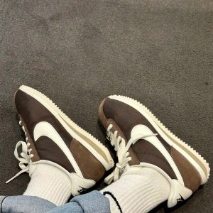 Giay The Thao Retro Nike Cortez Baroque Brown Suede Mau Nau Vintage Giày Thể Thao Retro Nike Cortez Baroque Brown Suede Màu Nâu Vintage