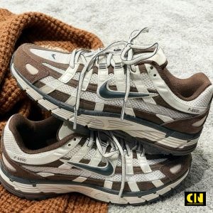 Giay The Thao Unisex Nike P 6000 Mau Nau Bac Giày Thể Thao Unisex Nike P-6000 Màu Nâu Bạc