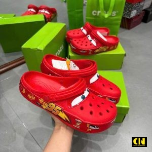 Dep Crocs Classic Clog Lightning Mcqueen Size 36 44 Chuan Form Dép Crocs Classic Clog Lightning McQueen Size 36-44 Chuẩn Form