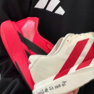 Giay Adidas Adizero Evo Sl Pure Ruby Kk3677 Phoi Mau Do Den Giày Adidas Adizero EVO SL Pure Ruby KK3677 Phối Màu Đỏ Đen