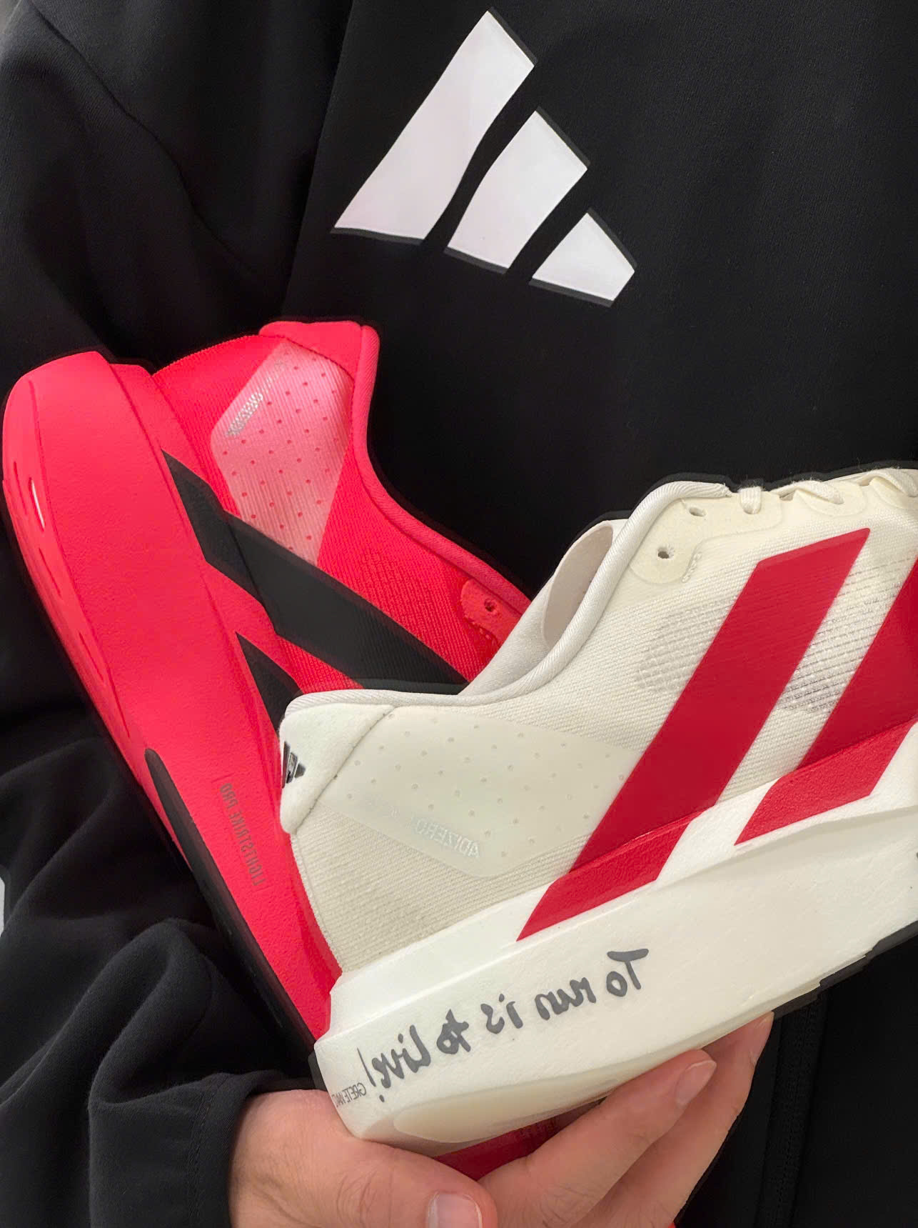 Giày Adidas Adizero Evo Sl Pure Ruby Kk3677 Phối Màu Đỏ Đen Giày Adidas Adizero EVO SL Pure Ruby KK3677 Phối Màu Đỏ Đen