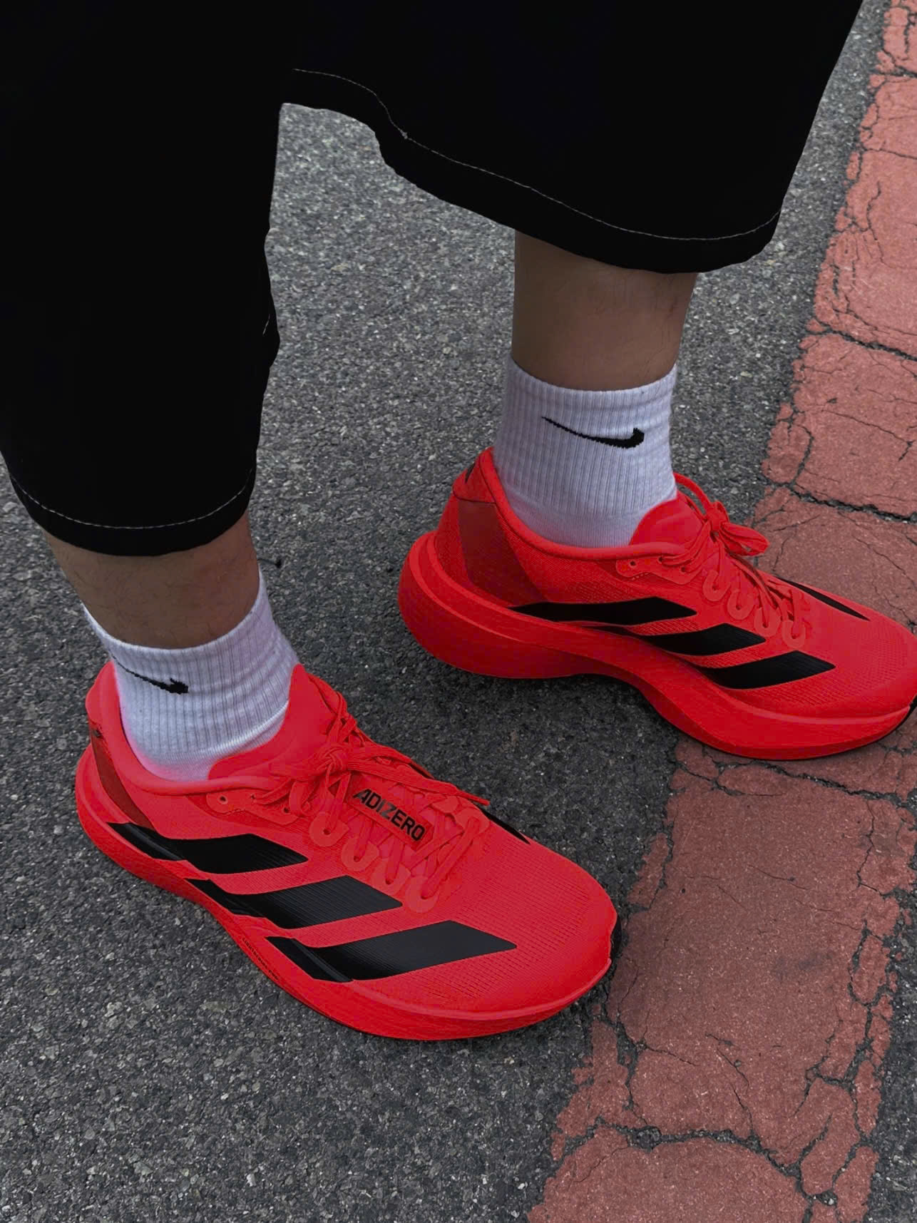 Giày Adidas Adizero Evo Sl Pure Ruby Giày Adidas Adizero EVO SL Pure Ruby
