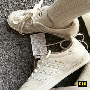 Giay Adidas Gazelle Indoor Cream White Chuan Size Giày Adidas Gazelle Indoor Cream White Chuẩn Size