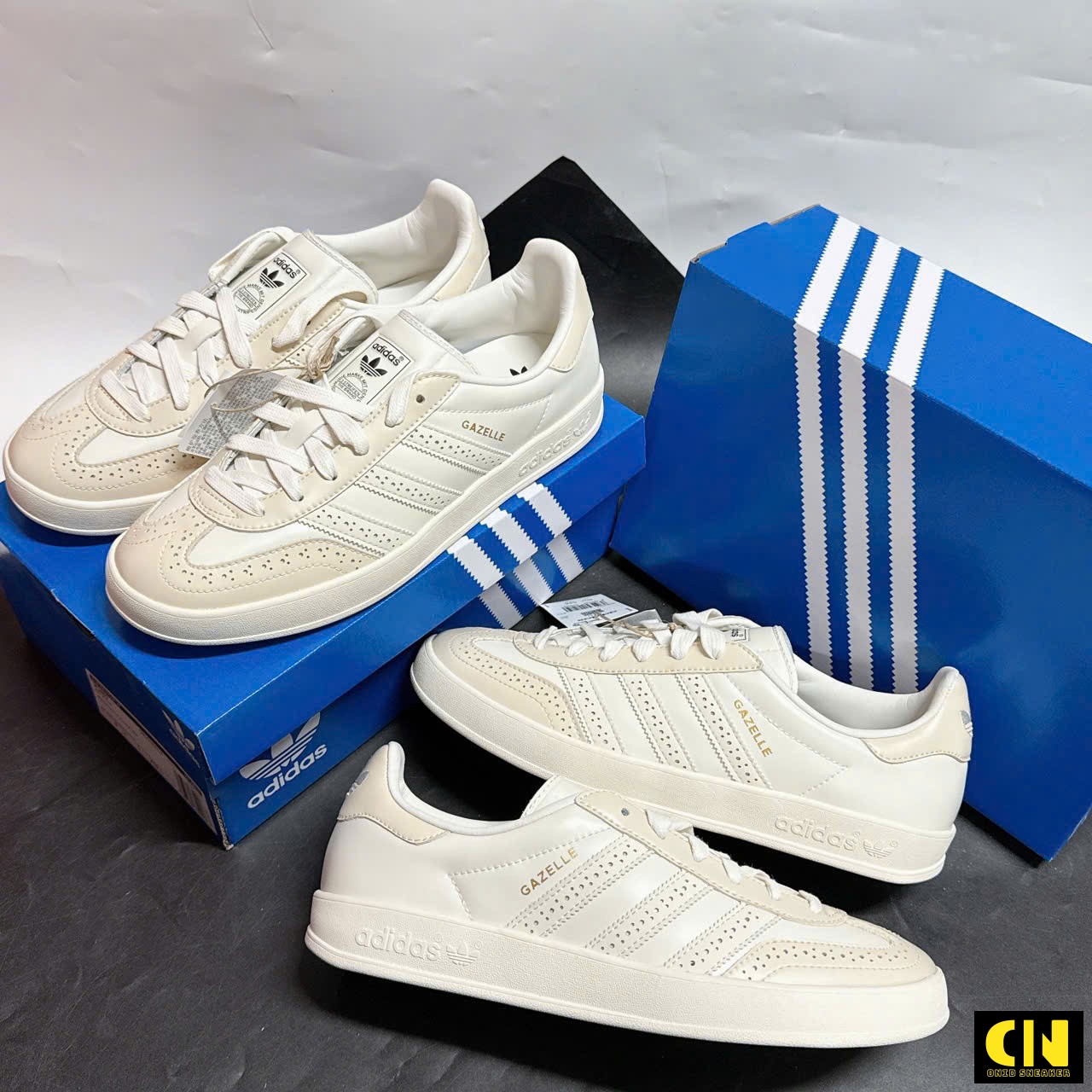Giày Adidas Gazelle Indoor Cream White Giày Adidas Gazelle Indoor Cream White