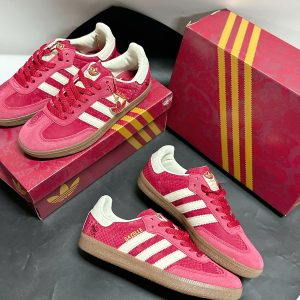 Giay Adidas Gazelle Pink White Dragon De Gum Ben Dep Giày Adidas Gazelle Pink White Dragon Đế Gum Bền Đẹp