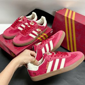 Giay Adidas Gazelle Pink White Dragon Fullbox Giày Adidas Gazelle Pink White Dragon Fullbox