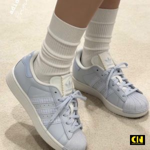 Giay Adidas Originals Superstar 2 Blue White Xanh Trang Giày Adidas Originals Superstar 2 Blue White Xanh Trắng