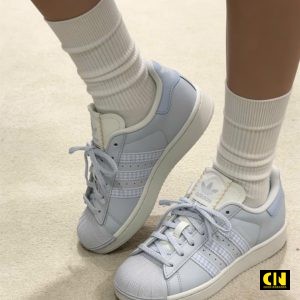 Giay Adidas Originals Superstar 2 Trang Xanh Blue Giày Adidas Originals Superstar 2 Trắng Xanh Blue