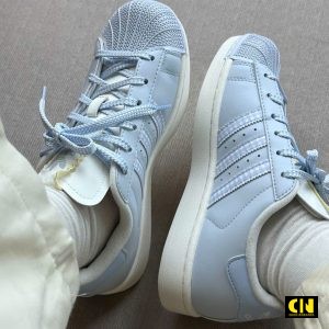 Giay Adidas Superstar 2 Blue White Giày Adidas Superstar 2 Blue White