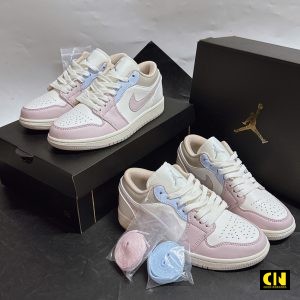 Giay Air Jordan 1 Low Sail Silt Red Full Box Giày Air Jordan 1 Low Sail Silt Red Full Box