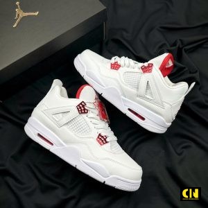 Giay Air Jordan 4 Retro Gs Red Metallic Like Auth Gia Re Giày Air Jordan 4 Retro GS Red Metallic Like Auth Giá Rẻ