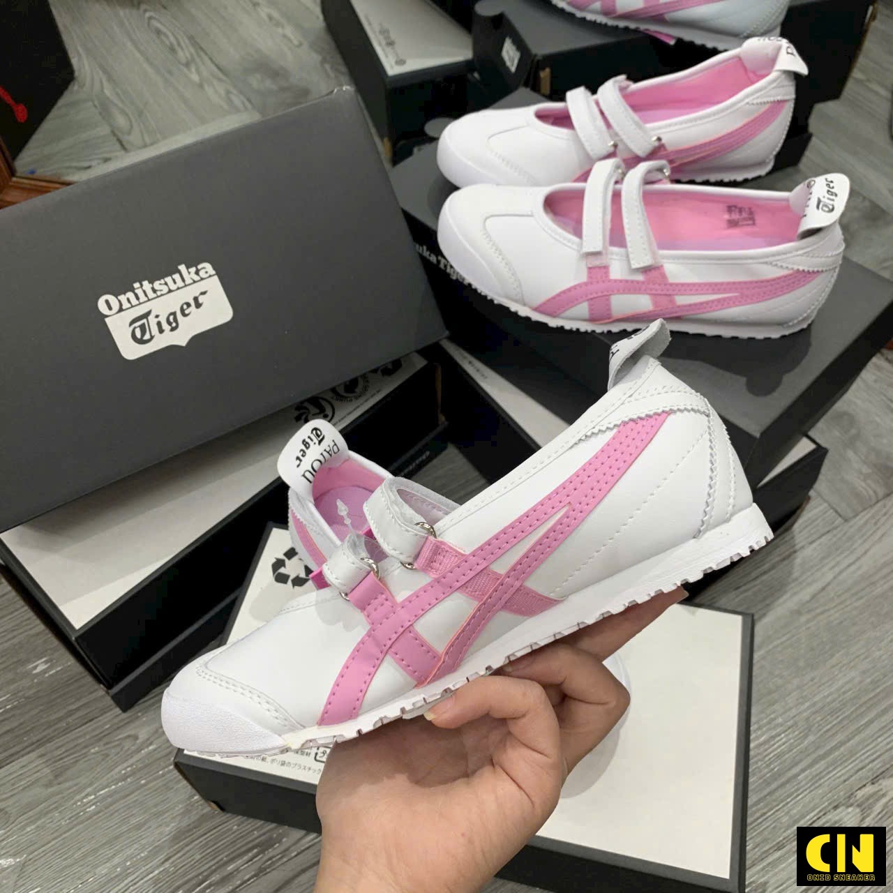 Giày Búp Bê Onitsuka Tiger Mexico 66 Ballerina Cotton Candy Giày Búp Bê Onitsuka Tiger Mexico 66 Ballerina Cotton Candy
