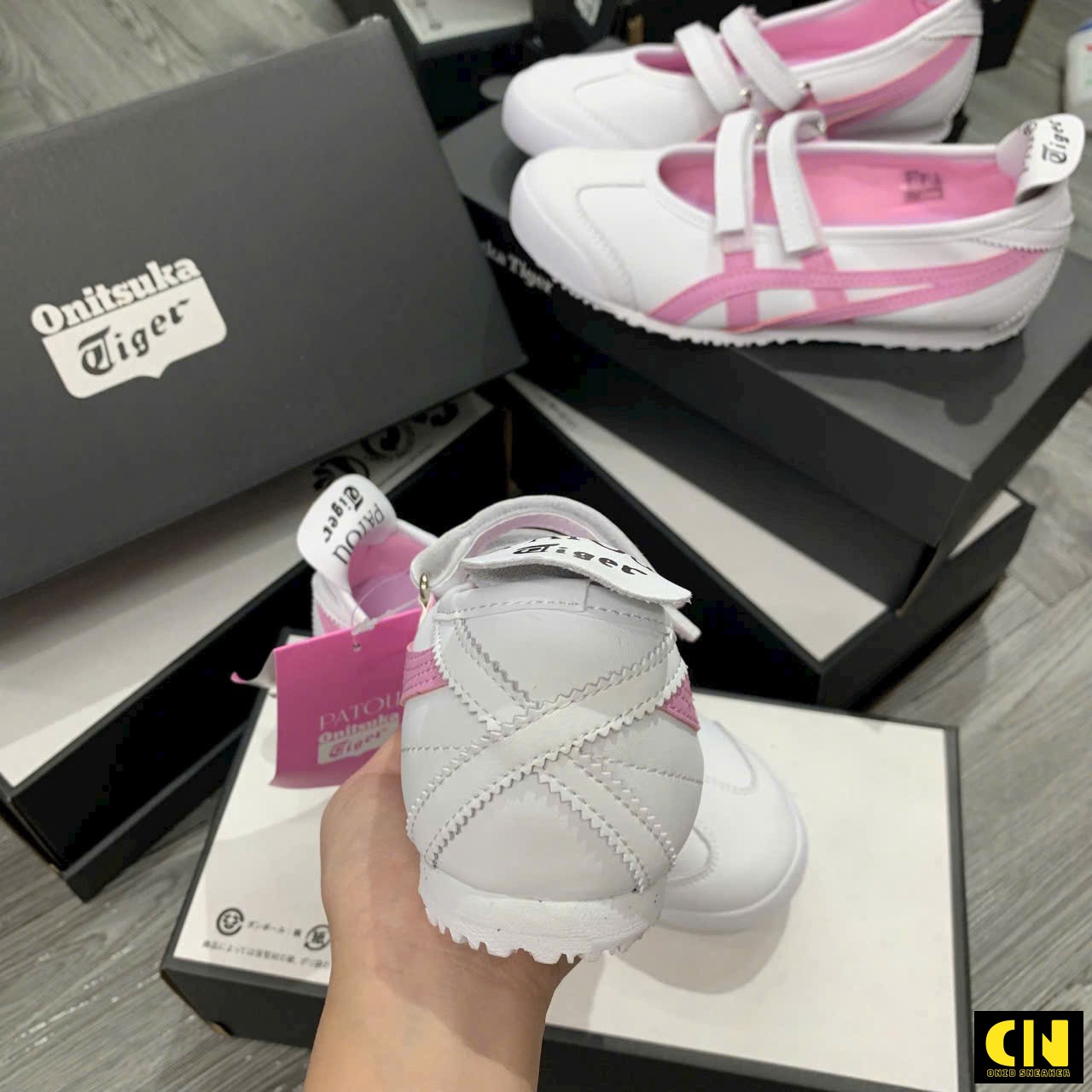Giày Búp Bê Onitsuka Tiger Patou Mexico 66 Ballerina Full Box Giày Búp Bê Onitsuka Tiger PATOU Mexico 66 Ballerina Full Box