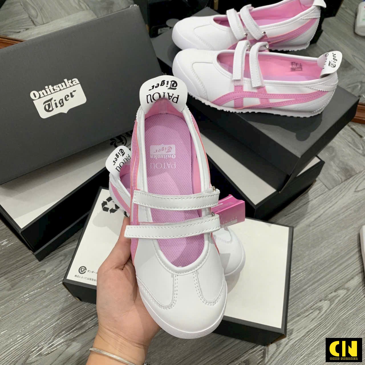 Giày Búp Bê Onitsuka Tiger Patou Mexico 66 Ballerina Hàng Chuẩn Full Box Giày Búp Bê Onitsuka Tiger PATOU Mexico 66 Ballerina Hàng Chuẩn Full Box