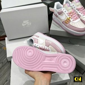 Giay Nike Air Force 1 Pink Foam Sail Dep Chuan Form Giày Nike Air Force 1 Pink Foam Sail Đẹp Chuẩn Form