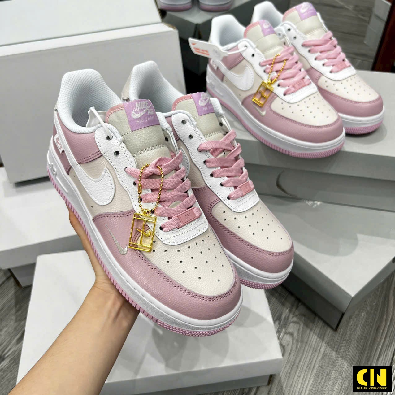 Giày Nike Air Force 1 Pink Foam Sail Giá Tốt Giày Nike Air Force 1 Pink Foam Sail Giá Tốt