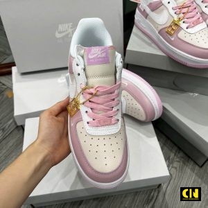 Giay Nike Air Force 1 Pink Foam Sail Phoi Hong Kem Giày Nike Air Force 1 Pink Foam Sail Phối Hồng Kem