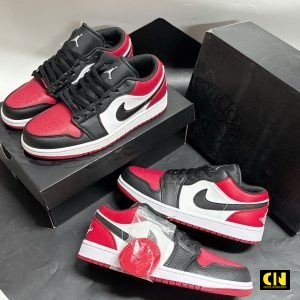 Giày Nike Air Jordan 1 Low Bred Toe