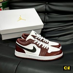 Giay Nike Air Jordan 1 Low Se Dark Pony Do Trang Giày Nike Air Jordan 1 Low SE Dark Pony Đỏ Trắng