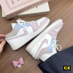 Giay Nike Air Jordan 1 Low Sail Silt Red Hydrogen Blue Giày Nike Air Jordan 1 Low Sail Silt Red Hydrogen Blue