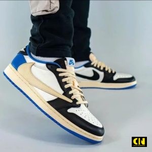 Giay Nike Air Jordan 1 Retro Low Travis Scott Fragment Design Giày Nike Air Jordan 1 Retro Low Travis Scott Fragment Design