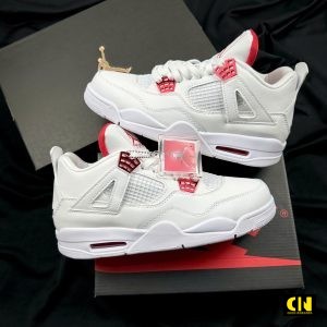 Giay Nike Air Jordan 4 Retro Gs Red Metallic Giày Nike Air Jordan 4 Retro GS Red Metallic