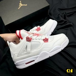 Giay Nike Air Jordan 4 Retro Gs Red Metallic Size 36 44 Giày Nike Air Jordan 4 Retro GS Red Metallic Size 36-44