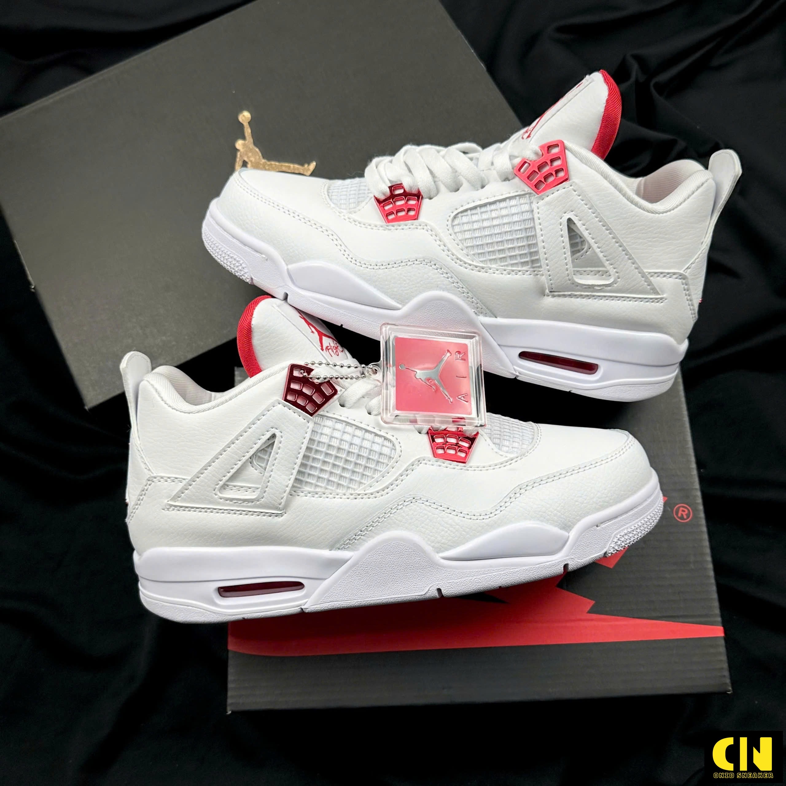Giày Nike Air Jordan 4 Retro Gs Red Metallic Giày Nike Air Jordan 4 Retro GS Red Metallic