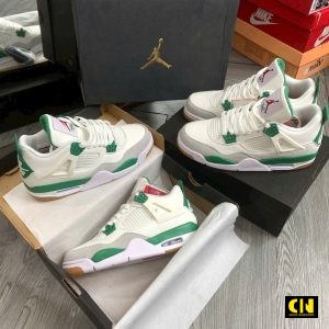 Giay Nike Air Jordan 4 Retro Pine Green Full Box Gia Re Giày Nike Air Jordan 4 Retro Pine Green Full Box Giá Rẻ