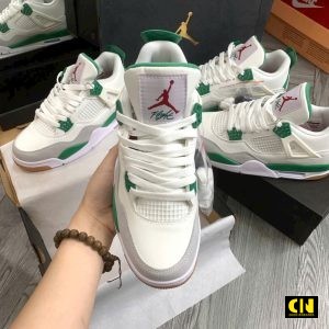 Giay Nike Air Jordan 4 Retro Pine Green Gia Tot Fullbox Giày Nike Air Jordan 4 Retro Pine Green Giá Tốt Fullbox