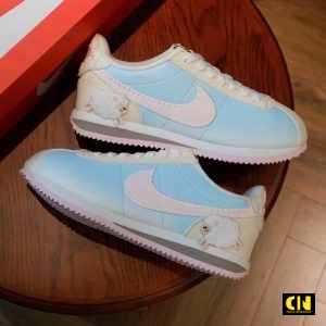 Giay Nike Cortez Blue Pink Sheep Giày Nike Cortez Blue Pink Sheep