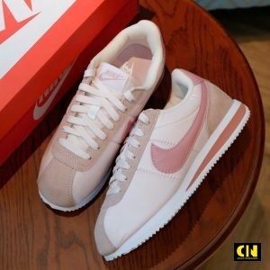 Giay Nike Cortez Cream Pink Pastel Fullbox Hong Kem Giày Nike Cortez Cream Pink Pastel Fullbox Hồng KeM