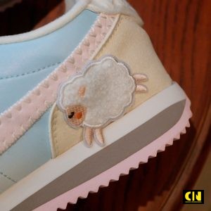 Giay Nike Cortez Pastel Blue Pink Sheep Giày Nike Cortez Pastel Blue Pink Sheep