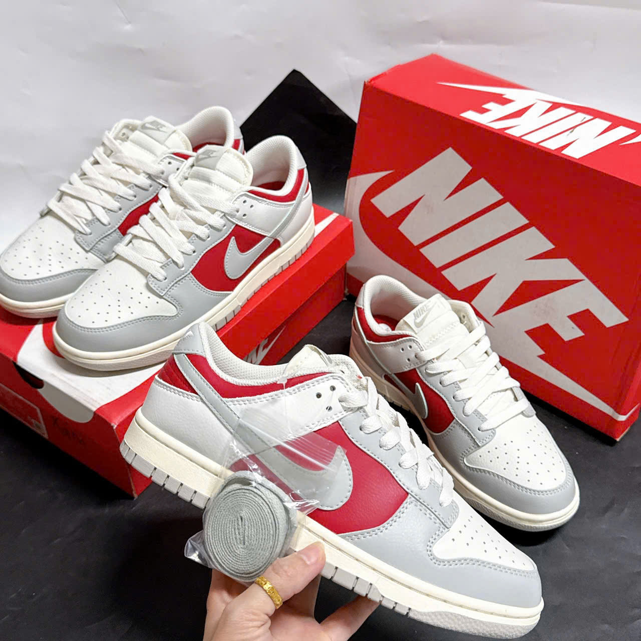 Giày Nike Dunk Low Pale Ivory Cổ Thấp Chuẩn Size Giày Nike Dunk Low Pale Ivory Cổ Thấp Chuẩn Size