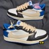 Giay Nike Fragment Design X Travis Scott X Air Jordan 1 Retro Low Xanh Trang Giày Nike Fragment Design x Travis Scott x Air Jordan 1 Retro Low Xanh Trắng