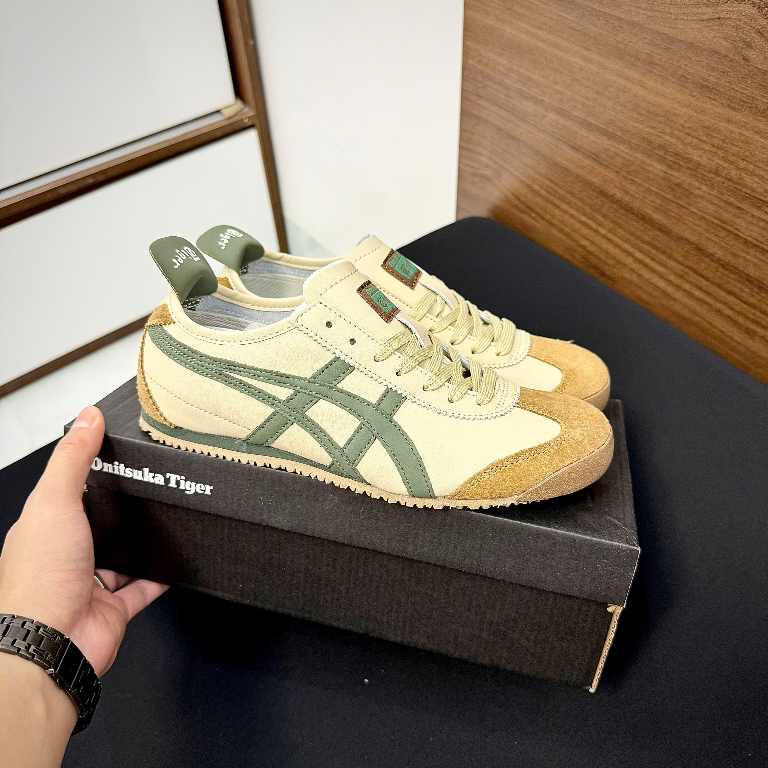 Giày Onitsuka Tiger Mexico 66 Beige Giày Onitsuka Tiger Mexico 66 Beige