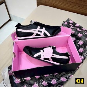 Giay Onitsuka Tiger Mexico 66 X Patou Black Cotton Candy Giày Onitsuka Tiger Mexico 66 x PATOU Black Cotton Candy